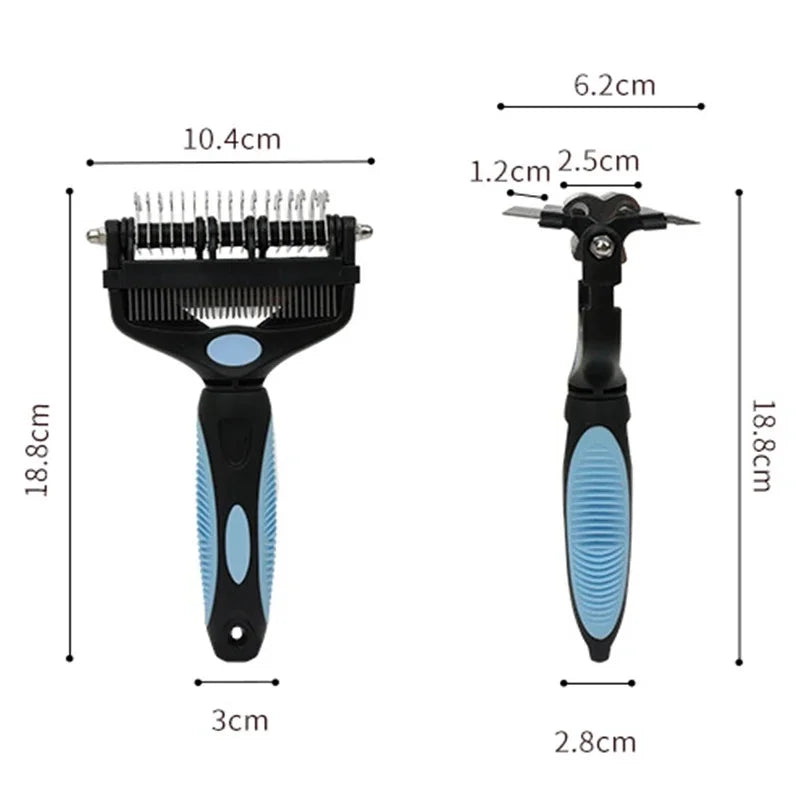 3-in-1 Deshedding & Knot Brush