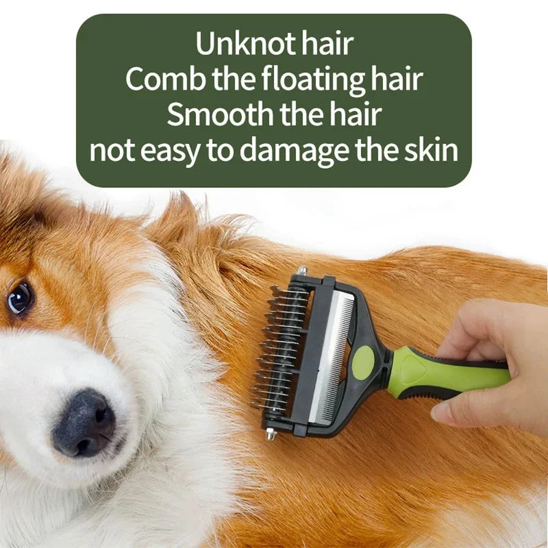 3-in-1 Deshedding & Knot Brush
