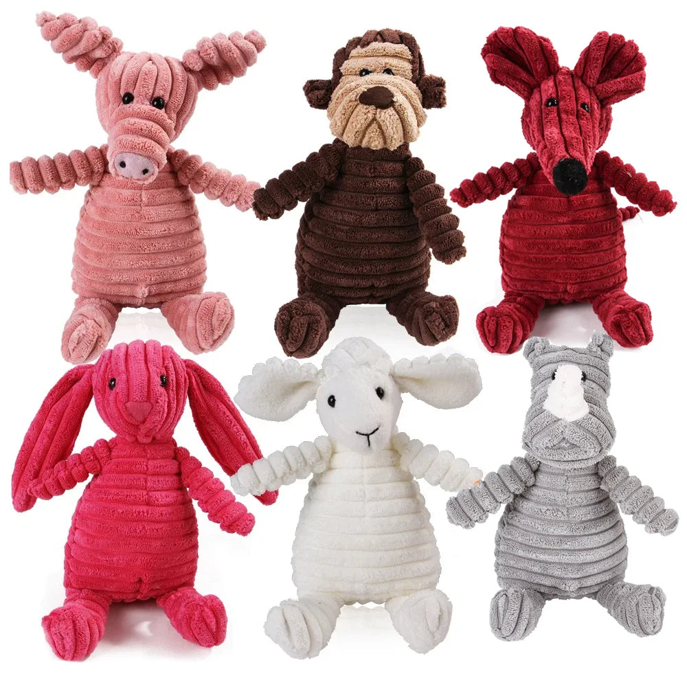 Corduroy Squeaky Buddy