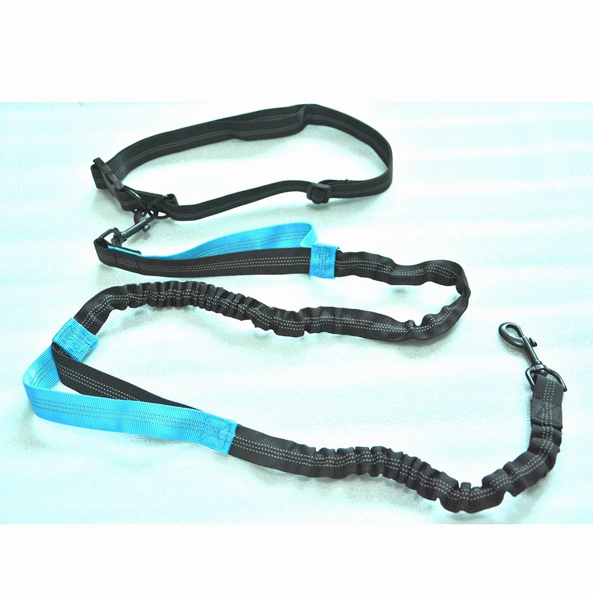 Dual-Dog Reflective Running Leash