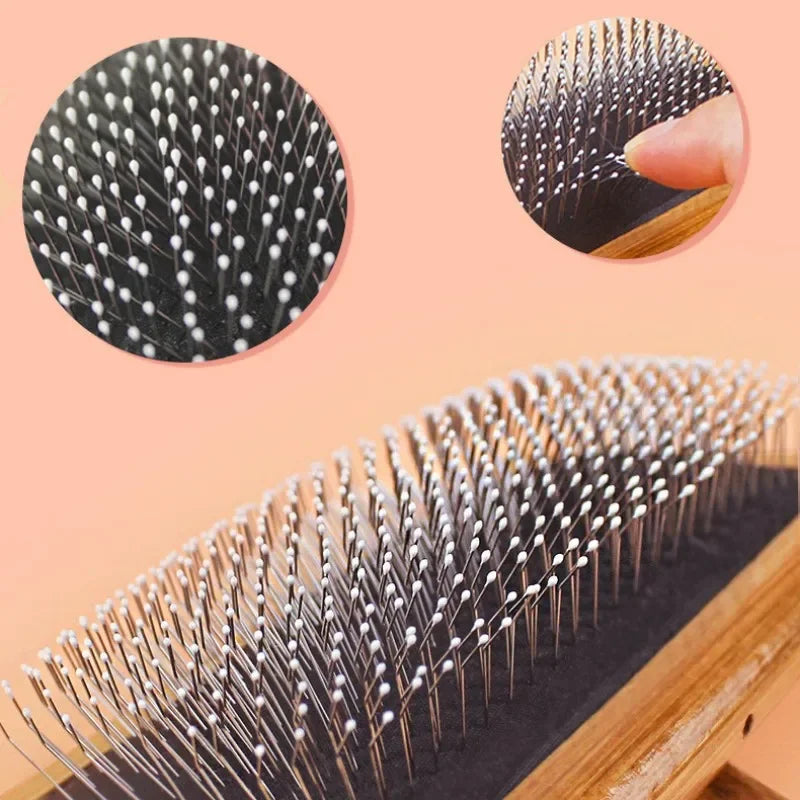 Wooden Pin Brush