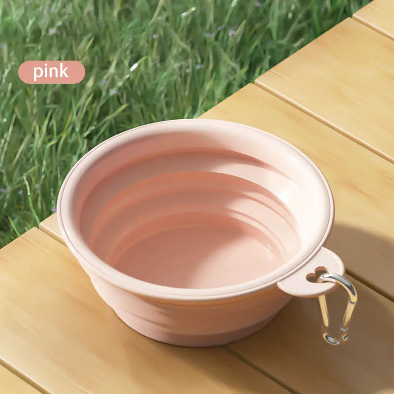Large Foldable Silicone Travel Bowl