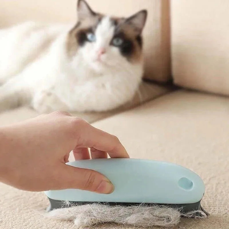 Rubber Pet Hair Detailer Brush