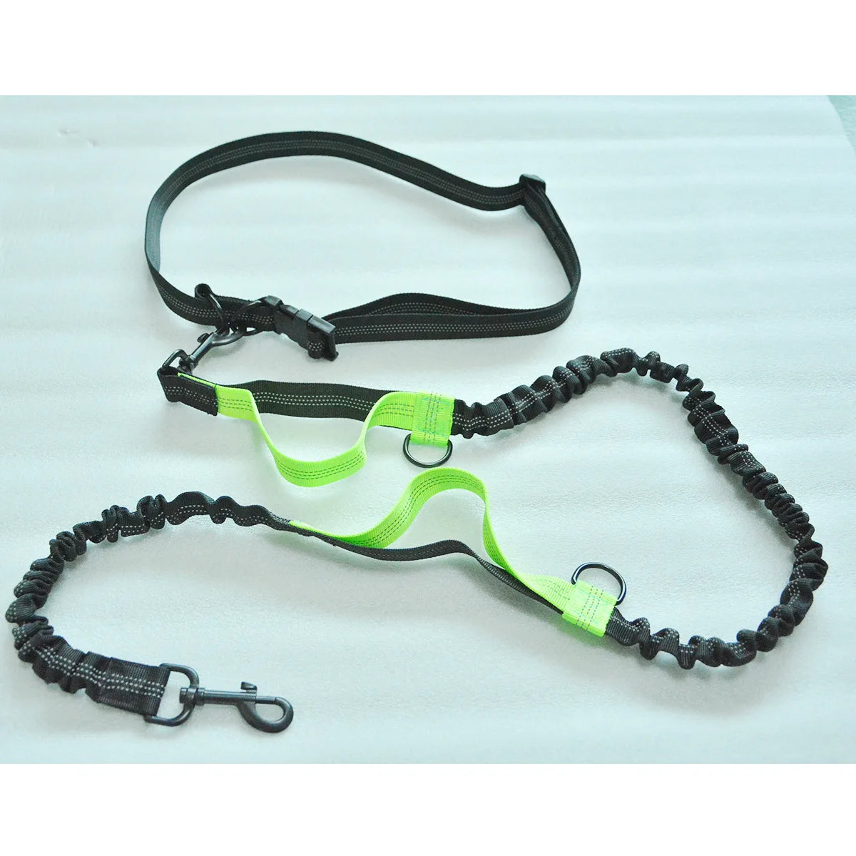 Dual-Dog Reflective Running Leash
