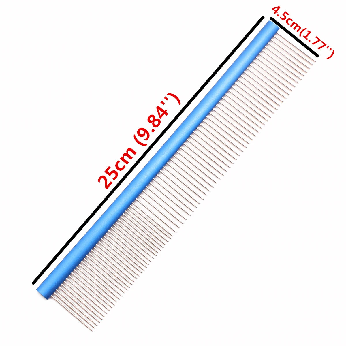 Aluminium Grooming Comb