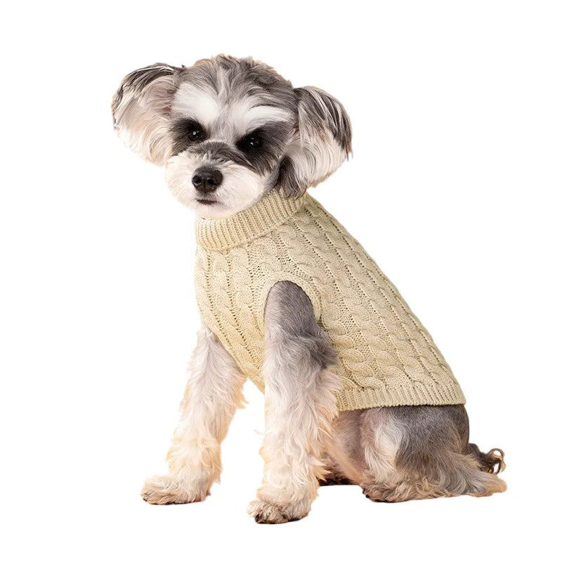 Turtleneck Cable Knit Sweater