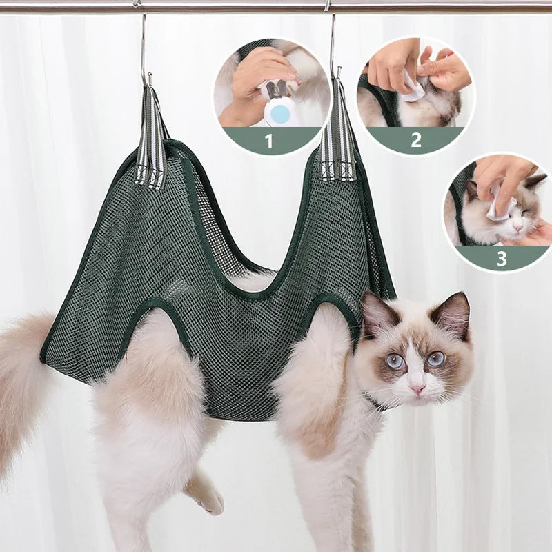 Grooming Hammock for Nail Trims