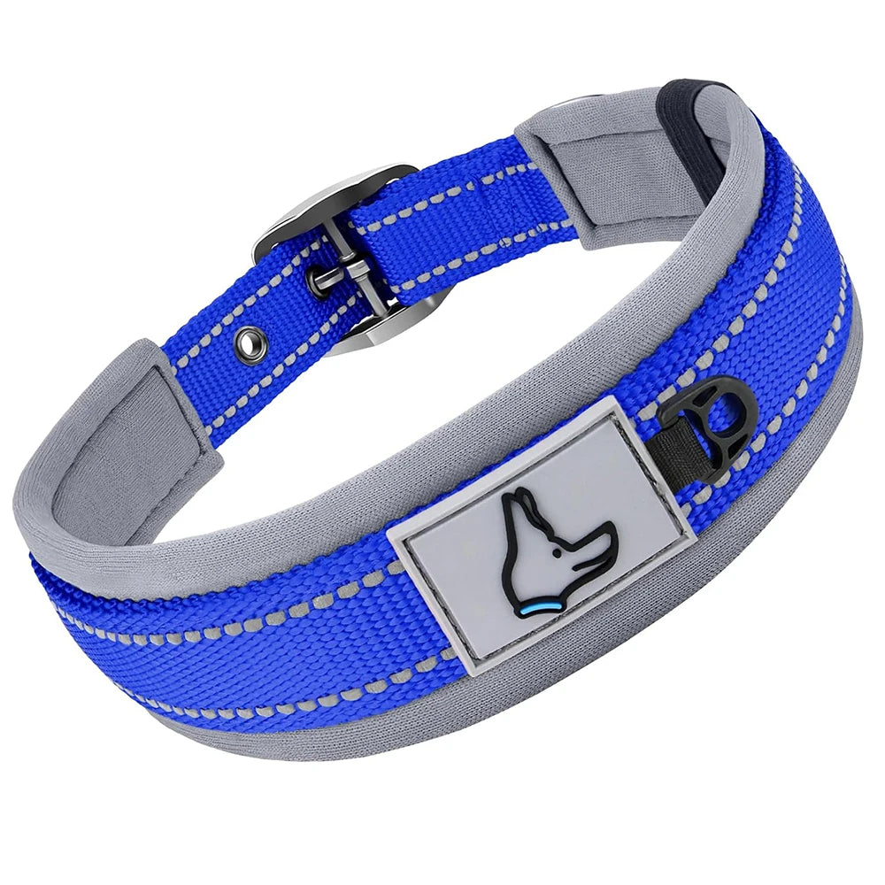 Wide Padded Reflective Collar