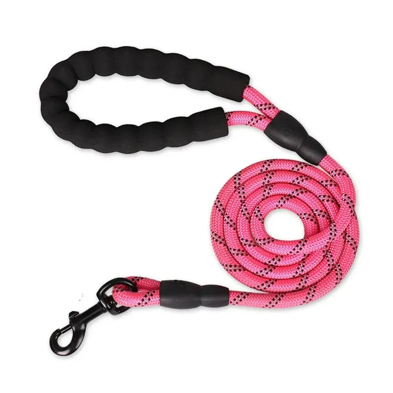 Reflective Padded-Handle Leash