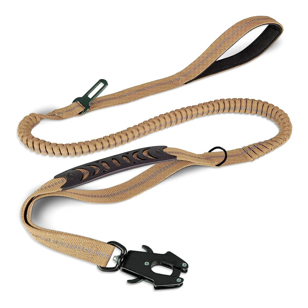Shock-Absorbing Bungee Leash