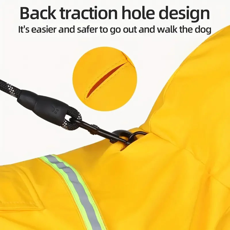 Reflective Cape Raincoat