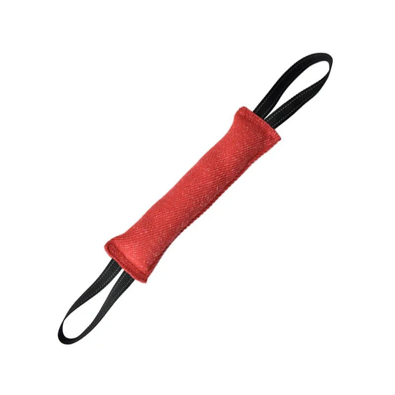 Jute Bite Pillow Tug Toy