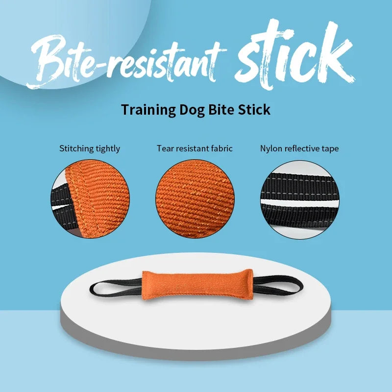 Jute Bite Pillow Tug Toy