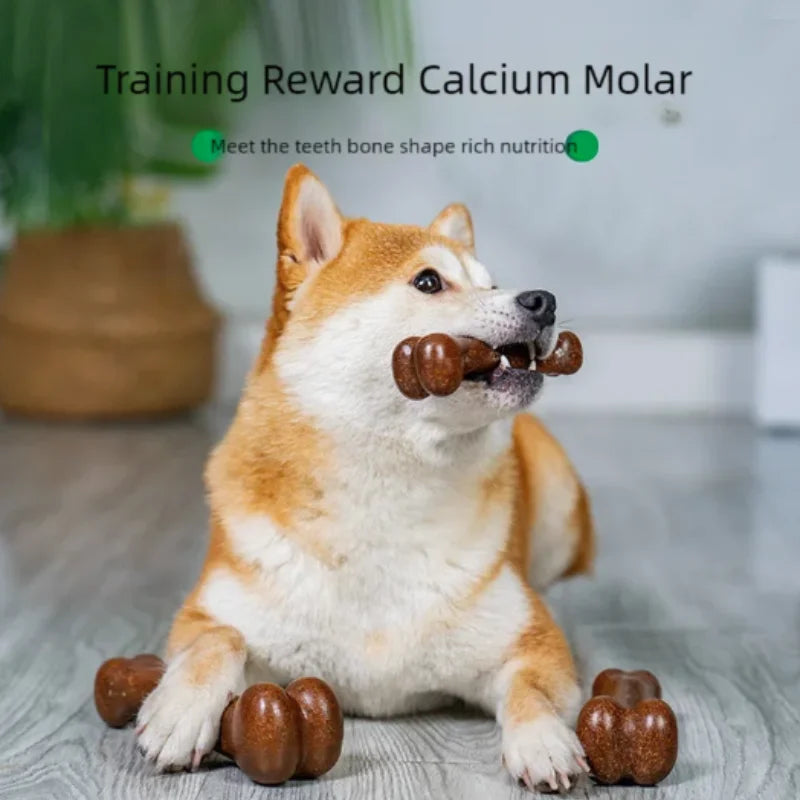 Wood-Grain Chew Bone
