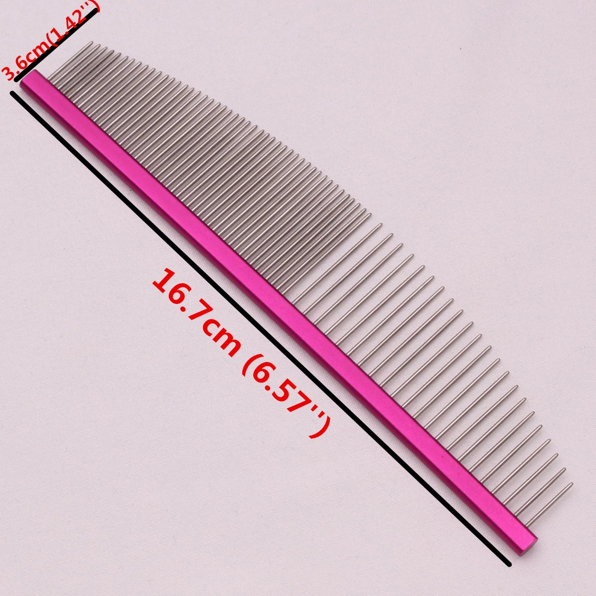 Aluminium Grooming Comb