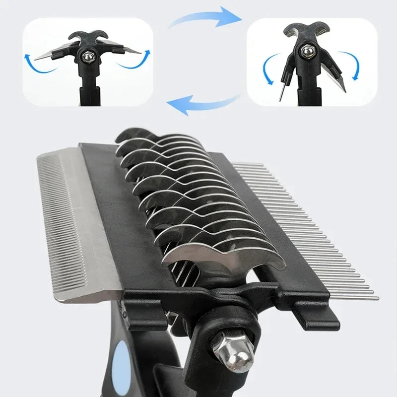 3-in-1 Deshedding & Knot Brush