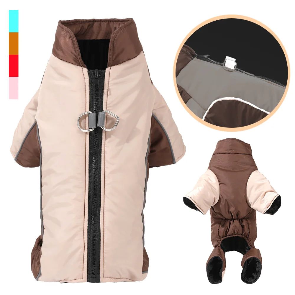 Reflective Jumpsuit with D-Ring