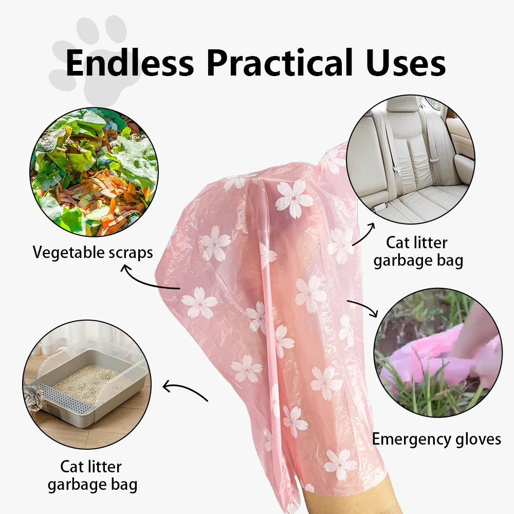 Scented Poop Bags with Dispenser