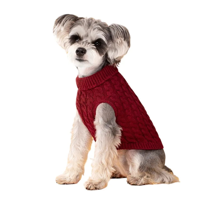 Turtleneck Cable Knit Sweater