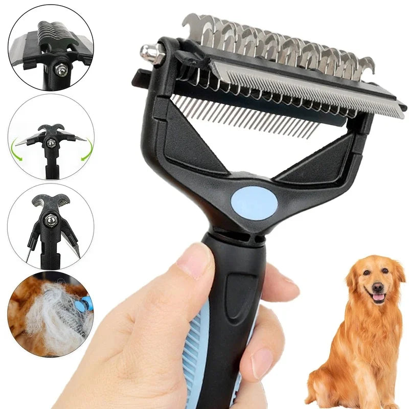 3-in-1 Deshedding & Knot Brush