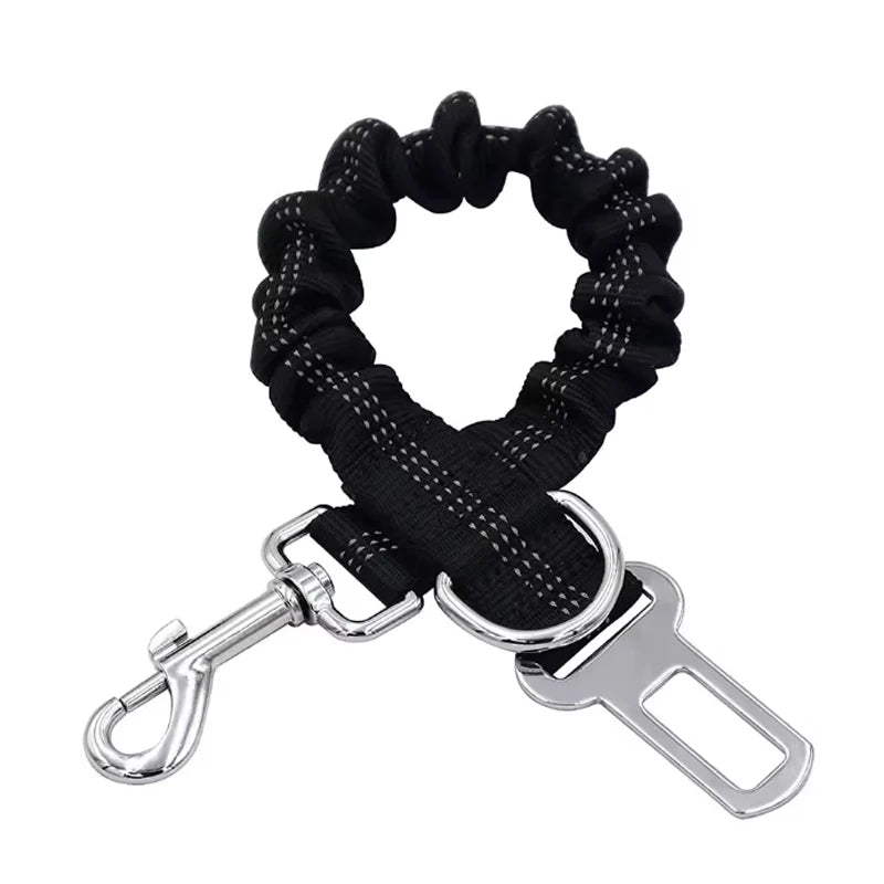 Bungee Car Seat Belt with Reflective Line