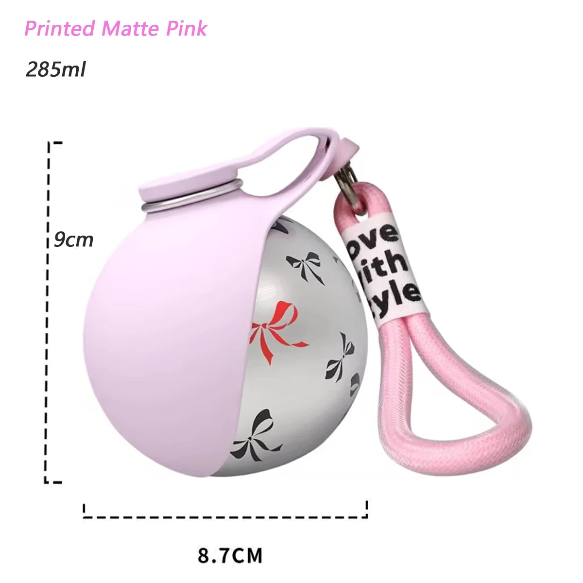 2-in-1 Stainless Water Bottle & Bowl