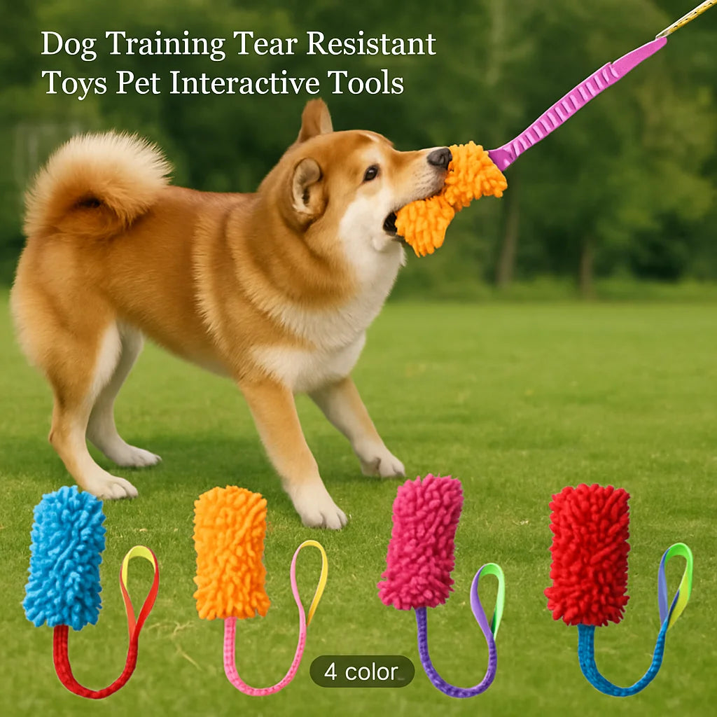Plush Tug Rope with Handle