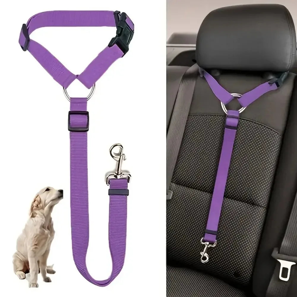 Headrest Restraint Seat Belt