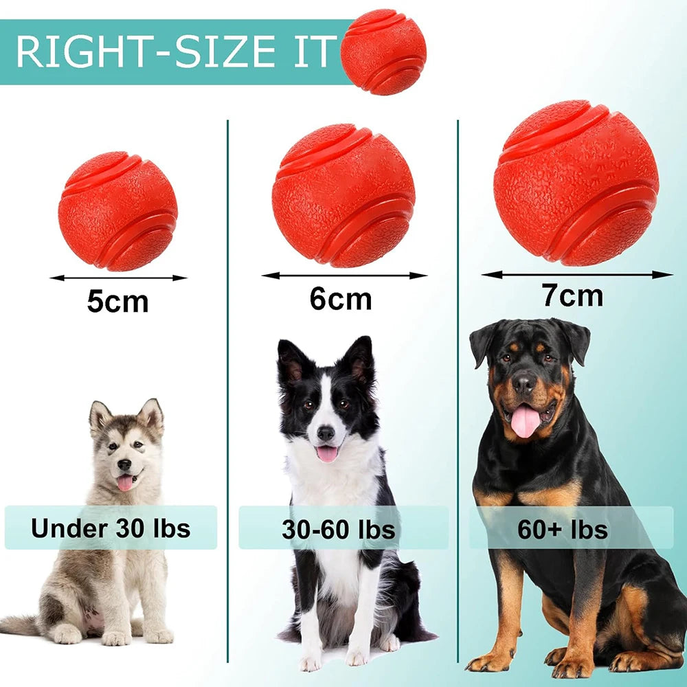 Solid Bouncy Rubber Ball