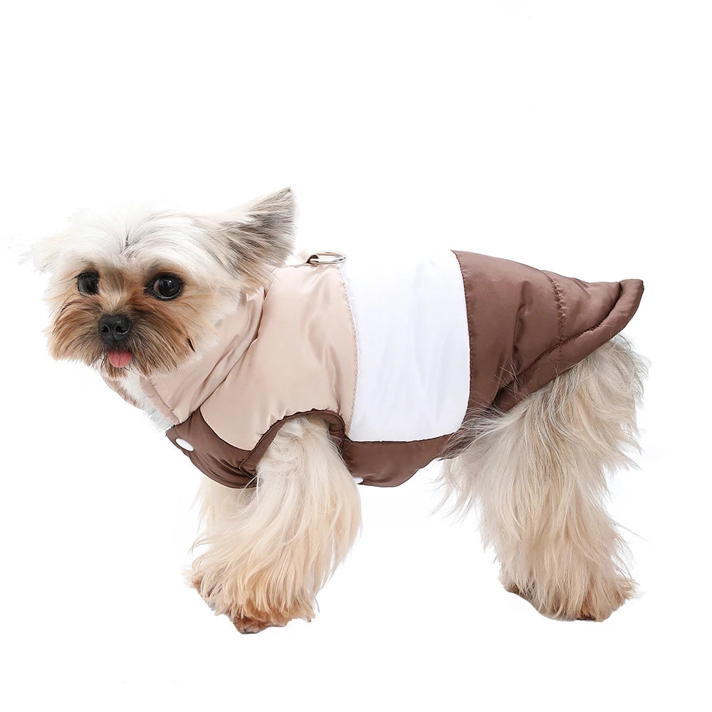 Quilted Puffer Vest with D-Ring