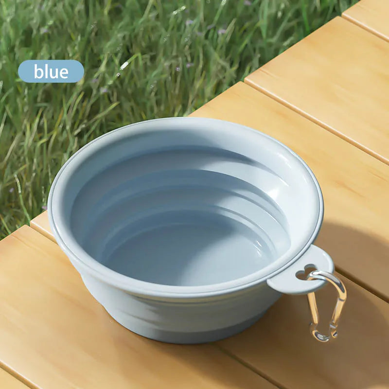 Large Foldable Silicone Travel Bowl
