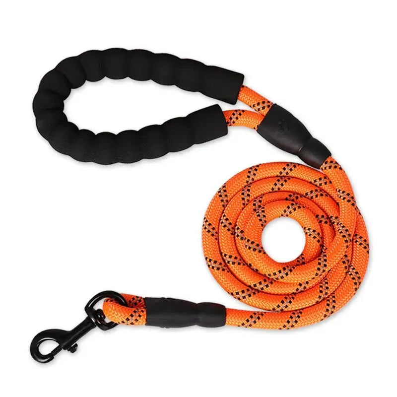 Reflective Padded-Handle Leash