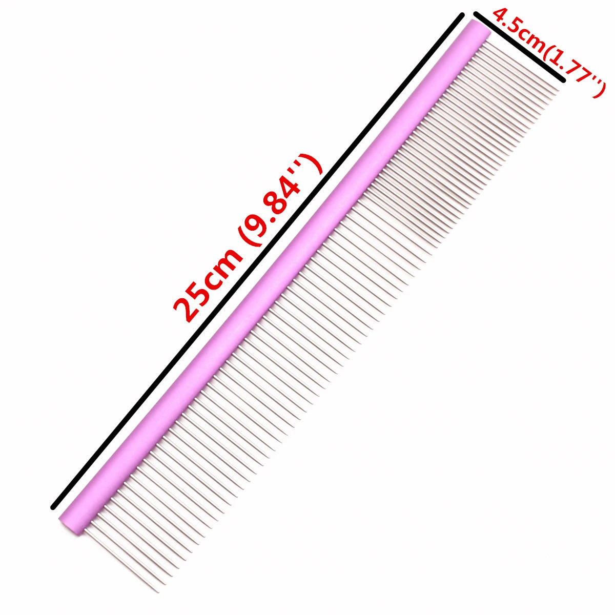 Aluminium Grooming Comb