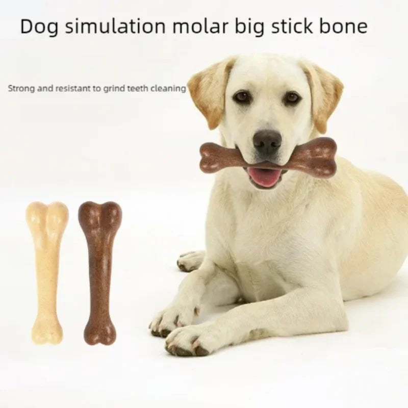 Wood-Grain Chew Bone
