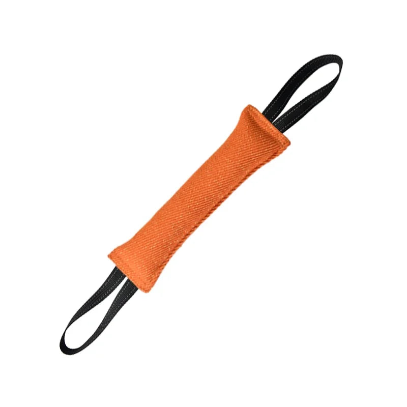 Jute Bite Pillow Tug Toy