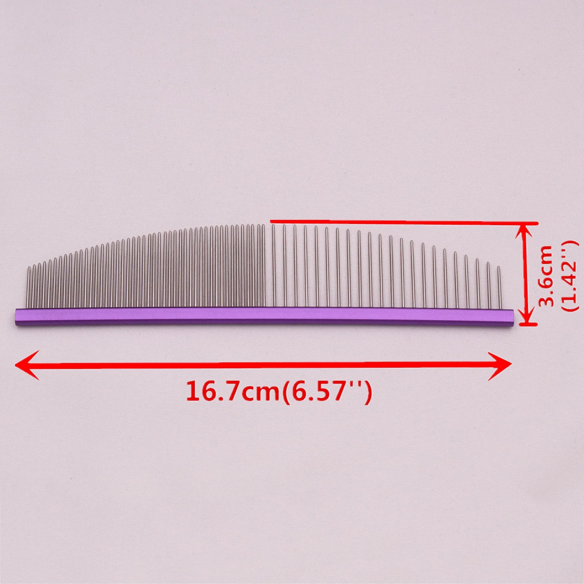 Aluminium Grooming Comb