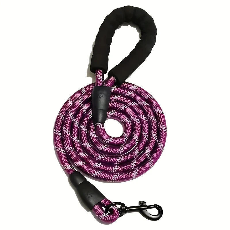 Reflective Padded-Handle Leash