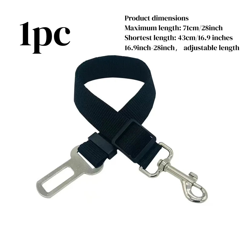 Swivel-Hook Car Seat Belt Tether