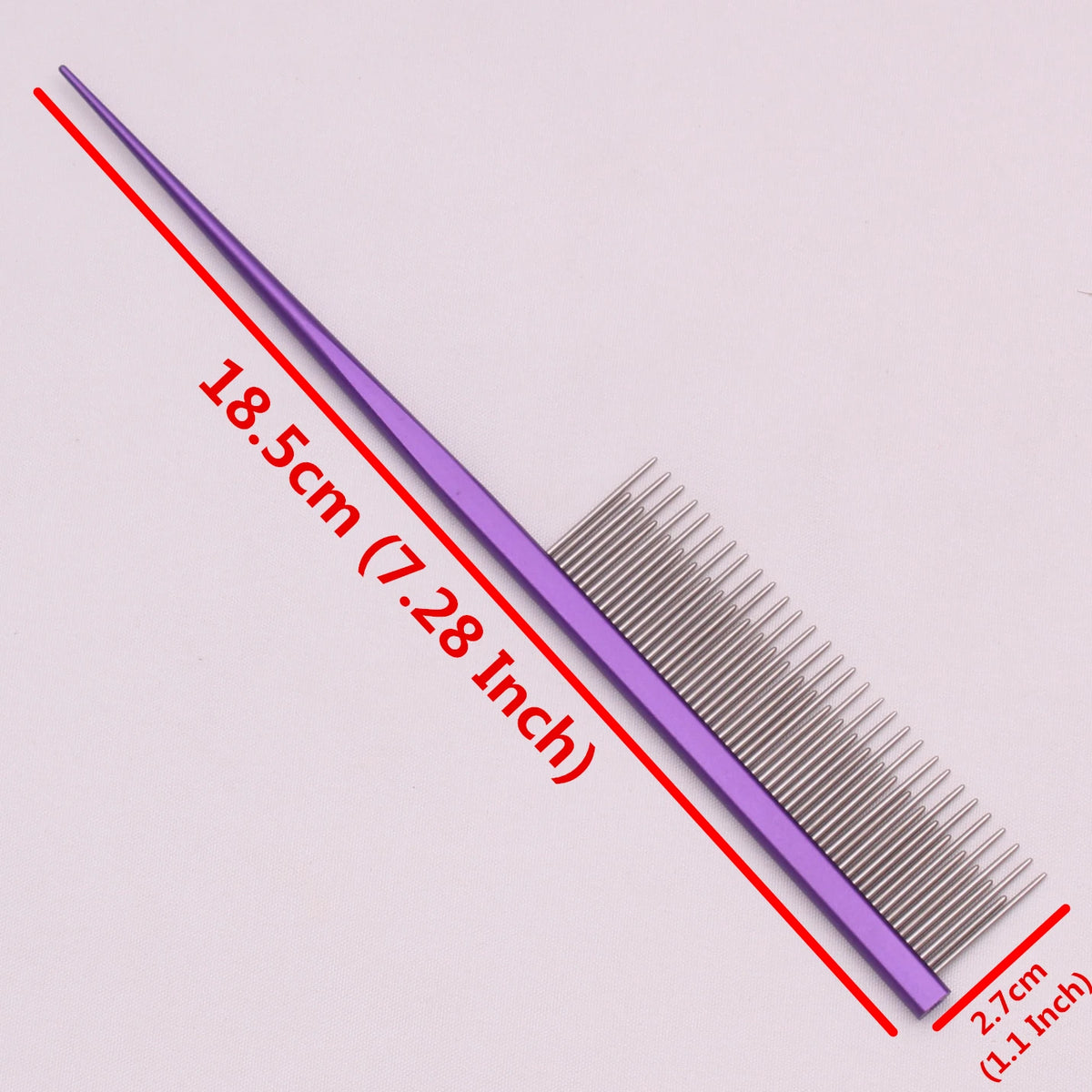 Aluminium Grooming Comb