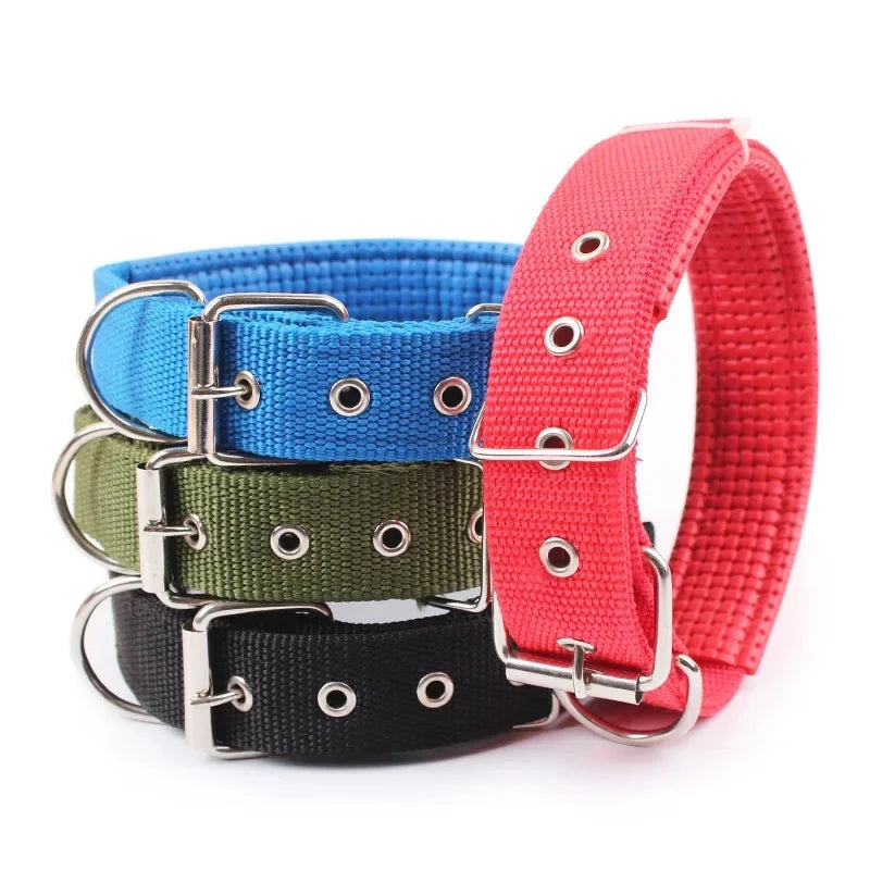 Classic Solid Nylon Dog Collar