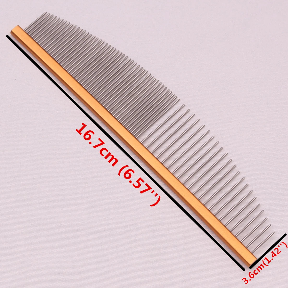 Aluminium Grooming Comb
