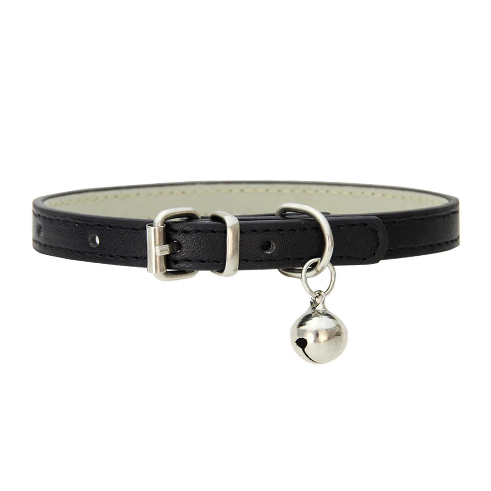 Padded Vegan Leather Collar