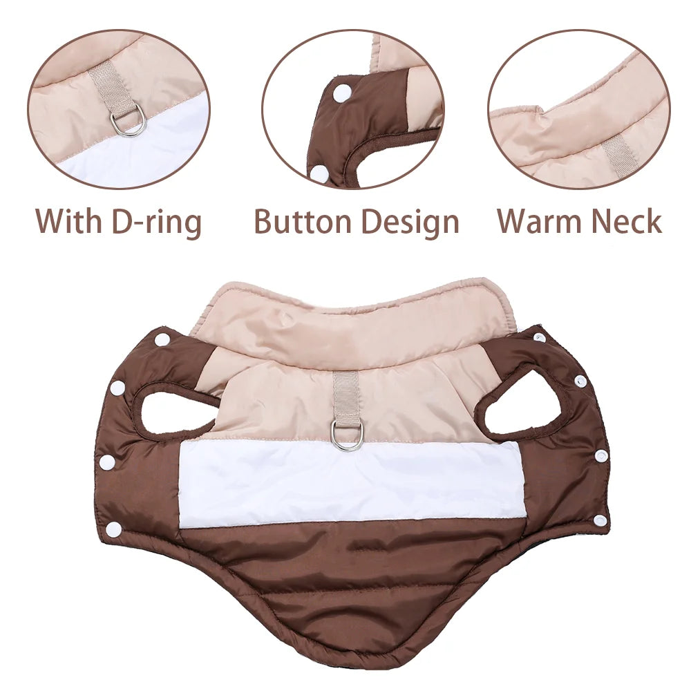 Quilted Puffer Vest with D-Ring
