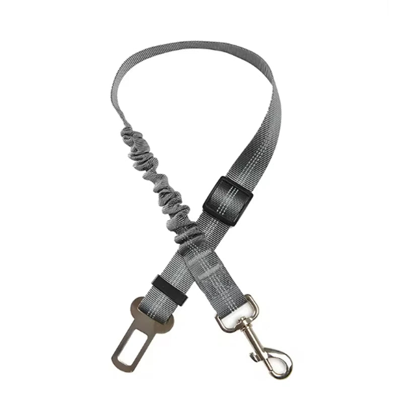 Bungee Car Seat Belt with Reflective Line