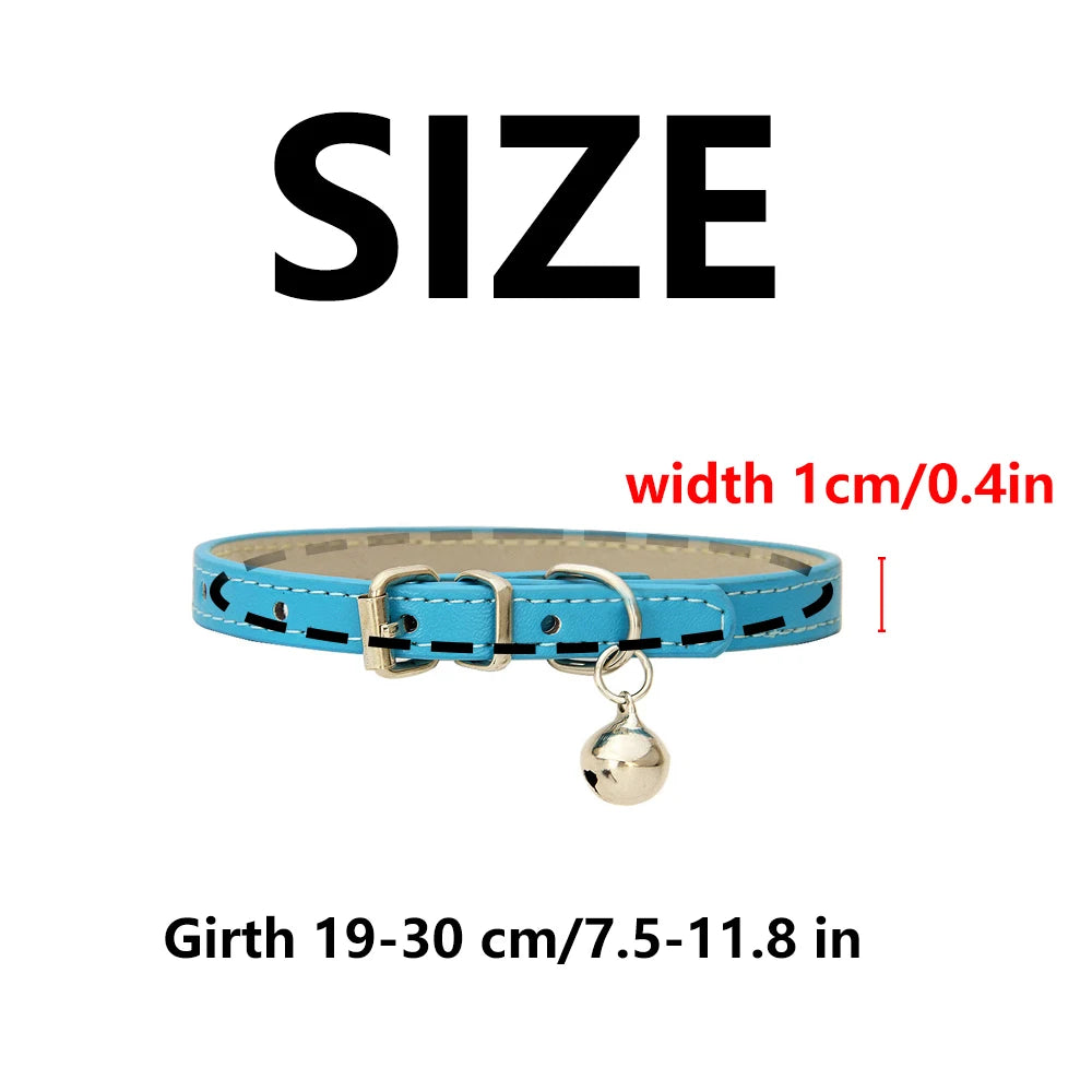 Padded Vegan Leather Collar