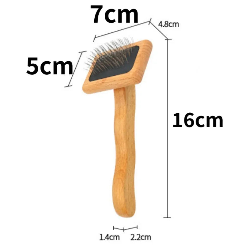 Wooden Pin Brush