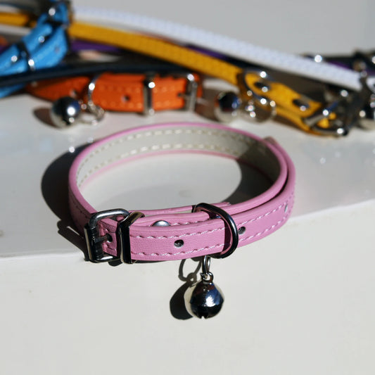 Padded Vegan Leather Collar