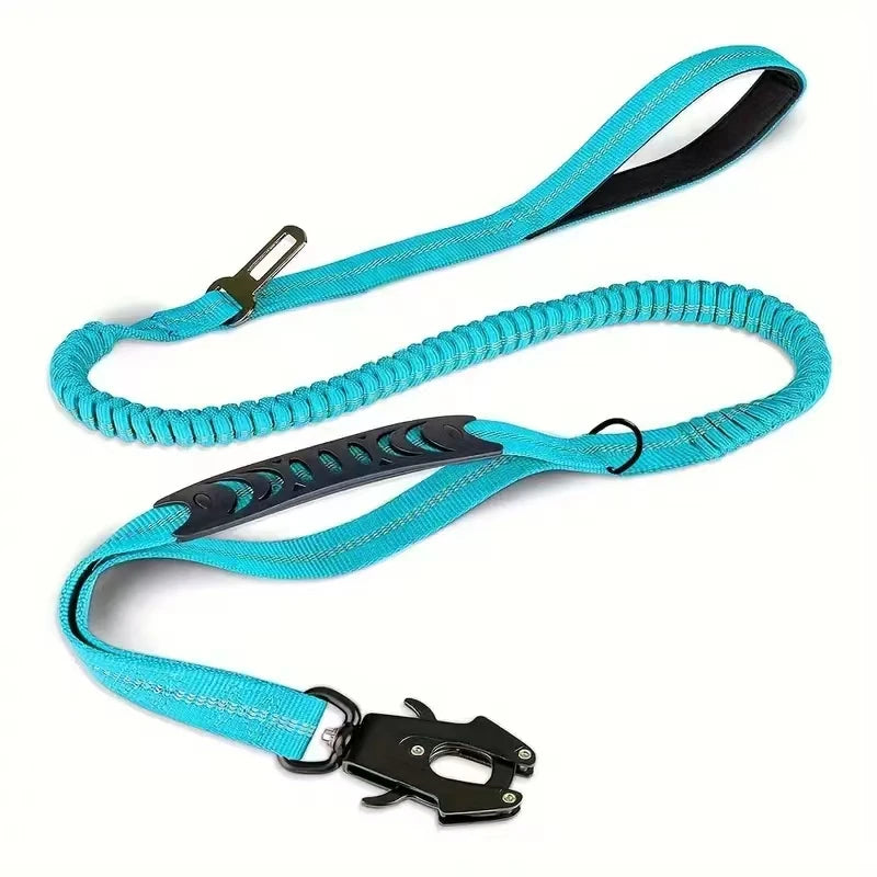 Shock-Absorbing Bungee Leash