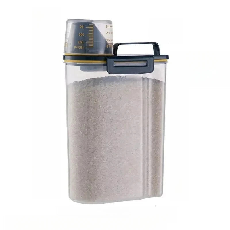 Airtight Food Container with Scoop Cup