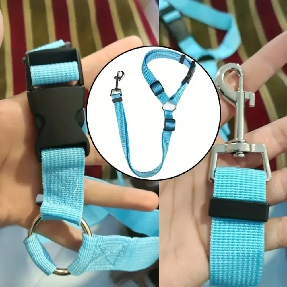 Headrest Restraint Seat Belt